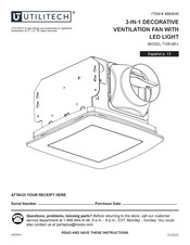 Utilitech 4984545 Manual Del Usuario