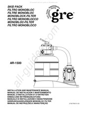 GRE AR-1500 Manual De Instalación Y Mantenimiento