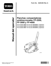 Toro FP-4000 Manual Del Operador