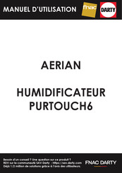 Aerian PURTOUCH6 Manual De Instrucciones