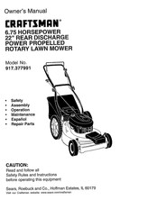 Craftsman 917.377991 Manual Del Usuario