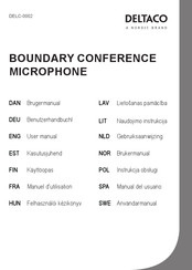 Deltaco DELC-0002 Manual Del Usuario