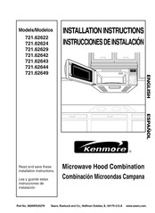 Kenmore 721.62629 Instrucciones De Instalación