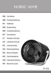 Nordic Home FT-772 Manual Del Usuario