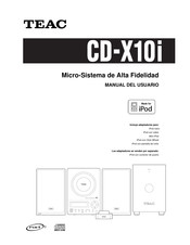 Teac CD-X10i Manual Del Usuario