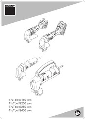 Trumpf TruTool S 450 Traduccion Del Manual De Instrucciones Originale