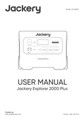 Jackery Explorer 2000 Plus Manual Del Usuario