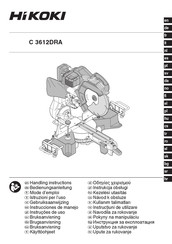 HIKOKI C 3612DRA Instrucciones De Manejo