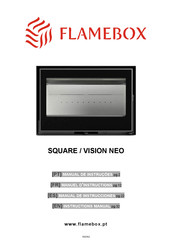 FLAMEBOX SQUARE 8 NEO Manual De Instrucciones