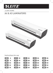 LEITZ iLAM HOME Home A4 Guia Del Usuario