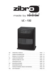 Toyotomi Zibro LC-132 Instrucciones De Uso