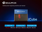 SCULPFUN iCube Pro -5W Manual De Usuario