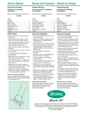 Scotts Classic 20 Manual Del Propietário