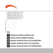 Ferroli CM FC 3V Manual De Instalación Y Del Propietario
