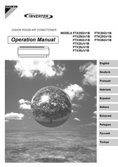Daikin FTX25GV1B Manual De Operación