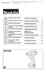 Makita TD110DSMJ Manual De Instrucciones