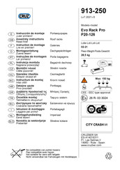 CRUZ Evo Rack Pro P20-126 Instrucciones De Montaje