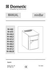 Electrolux Dometic RH 455LD Manual