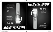 BaByliss PRO GOLDFX FX870G Instrucciones De Operación