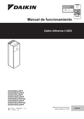 Daikin Altherma 3 GEO EGSAH06UD 9W Serie Manual De Funcionamiento