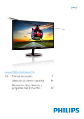 Philips 274G5 Manual De Usuario