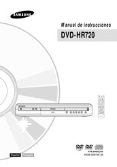 Samsung DVD-HR720 Manual De Instrucciones