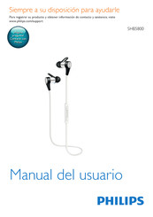 Philips SHB5800 Manual Del Usuario