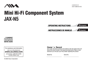 Aiwa JAX-N5 Instrucciones De Manejo