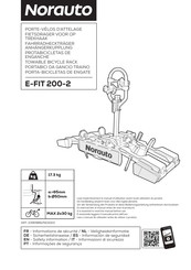 NORAUTO E-FIT 200-2 Manual De Usuario