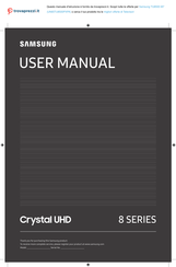 Samsung UN55TU8500 Manual Del Usuario