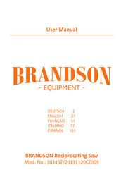 Brandson Equipment 20191120CZ009 Manual Del Usuario