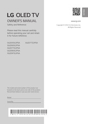 LG OLED65G2PSA Manual Del Usuario