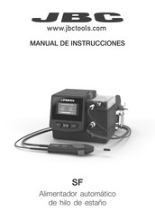 jbc SF Manual De Instrucciones