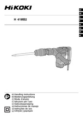 Hikoki H 41MB2 Instrucciones De Manejo