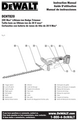 Dewalt DCHT820 Manual De Instrucciones