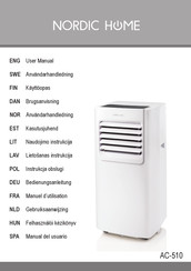 Nordic Home AC-510 Manual Del Usuario