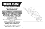 Black and Decker LHT2436 Manual De Instrucciones