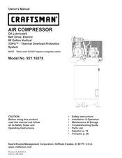 Craftsman 921.16578 Manual Del Propietário