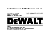 DeWalt DW870 Manual De Instrucciones
