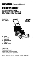 Craftsman EZ3 917.388153 Manual Del Usuario