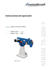 Metallkraft 3922071 Instrucciones De Operación