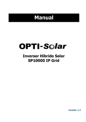 opti-solar SP10000 IP Grid Manual