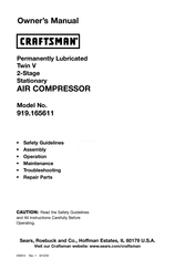 Craftsman 919.165611 Manual Del Propietário