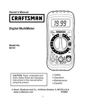 Craftsman 82141 Manual Del Propietário