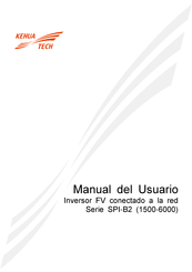 KEHUA TECH SPI-B2 Serie Manual Del Usuario