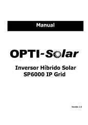 opti-solar SP6000 IP Grid Manual