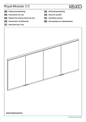 KEUCO Royal Modular 2.0 800410161G0XX00 Manual De Instrucciones De Uso