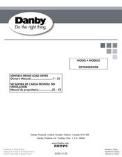 Danby DDY040D4WDB Manual Del Usuario