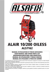 Alsafix AL57162 Manual De Utilización