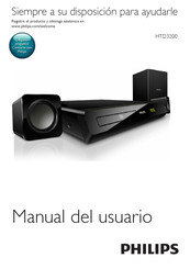 Philips HTD3200 Manual Del Usuario